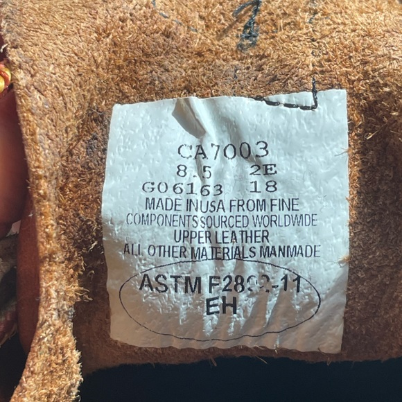 Carolina 6” Soft Moc-Toe Work Boot - Picture 6 of 8